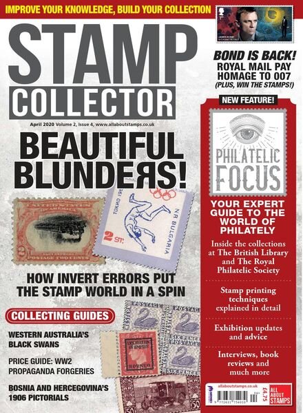 Stamp Collector – April 2020 Cover
