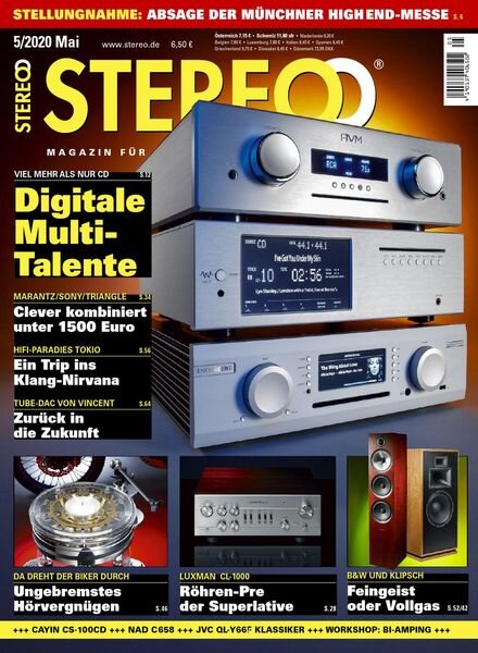 Stereo – Mai 2020 Cover