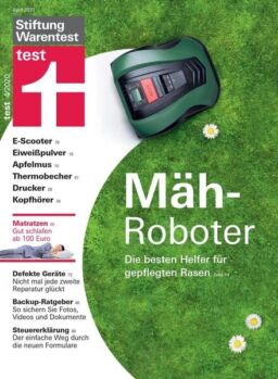 Stiftung Warentest Test – April 2020