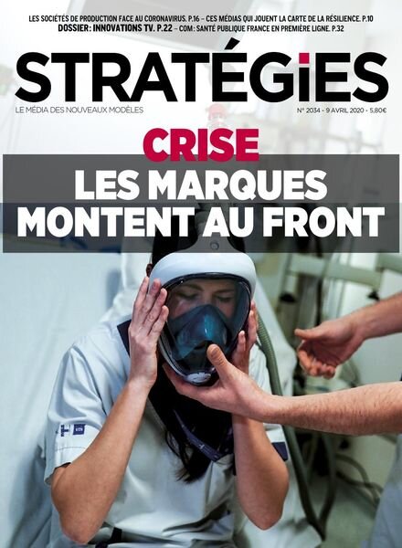 Strategies – 08 avril 2020 Cover