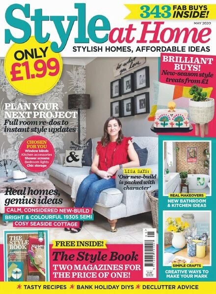 Style at Home UK – May 2020 Cover