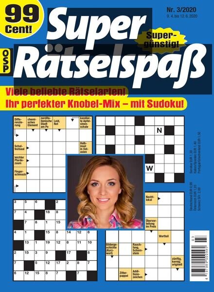 Super Ratselspass – Nr.3 2020 Cover