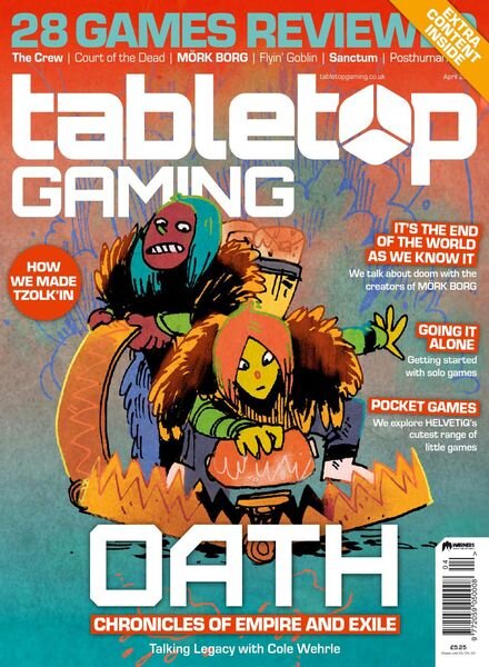 Tabletop Gaming – April 2020 Cover