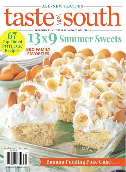 Taste of the South – May 2020 Cover