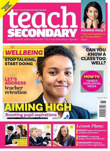 Teach Secondary – April 2020 Cover