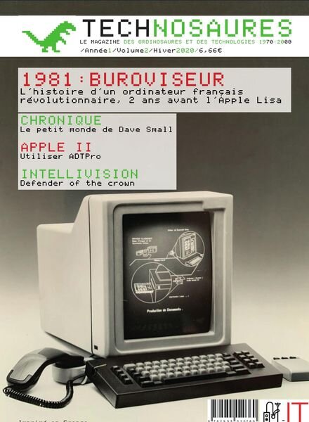 Technosaures – Hiver 2020 Cover