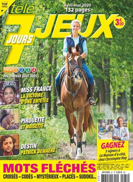Tele 7 Jours Jeux – mai-juin 2020 Cover