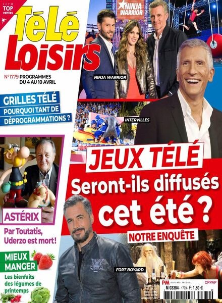 Tele Loisirs – 30 Mars 2020 Cover