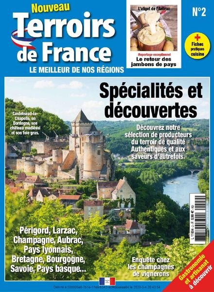 Terroirs de France – Mars-Avril 2020 Cover