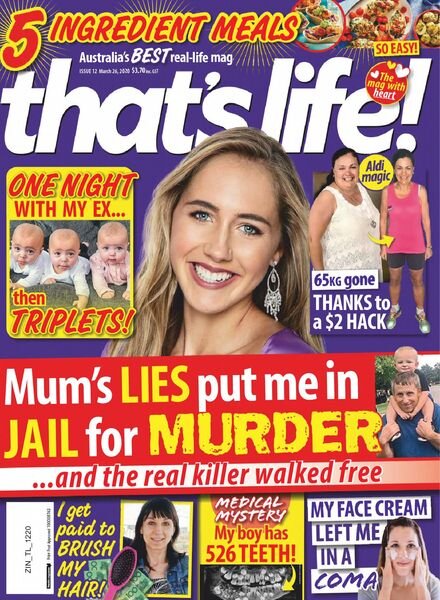 that’s life! – March 26, 2020 Cover