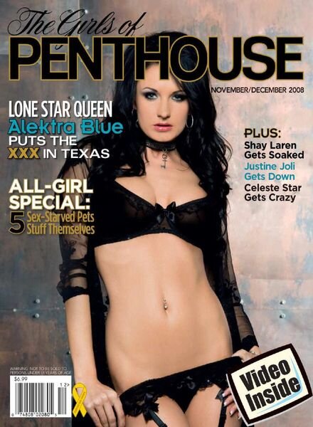 The Girls of Penthouse – November – December 2008 Cover