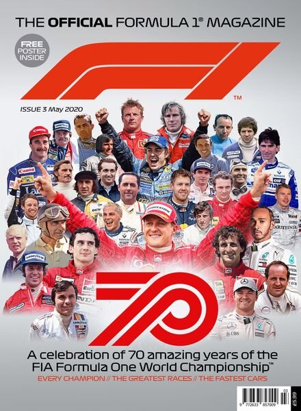 The Official Formula 1 Magazine – Issue 3 – May 2020 Cover