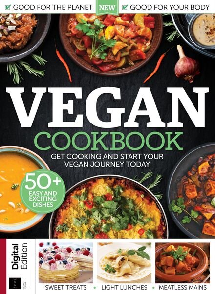 The Vegan Cookbook 2nd Edition – February 2020 Cover