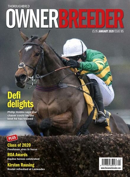 Thoroughbred Owner Breeder – Issue 185 – January 2020 Cover