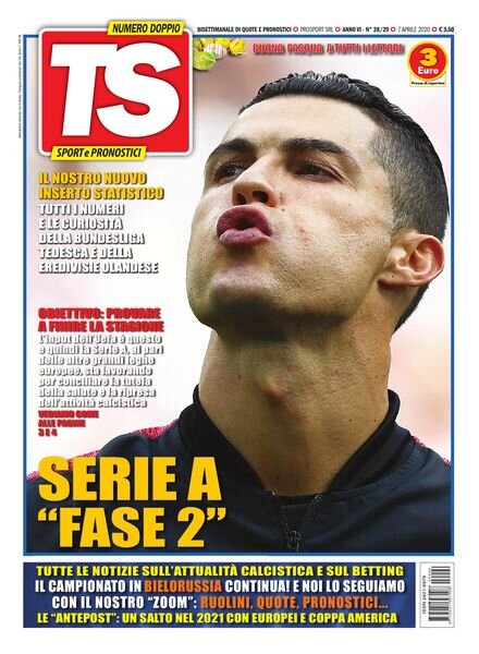 Totoguida Scommesse – 7 Aprile 2020 Cover