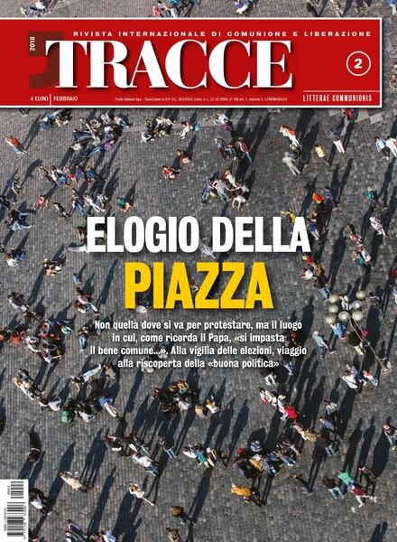 Tracce – Febbraio 2018 Cover