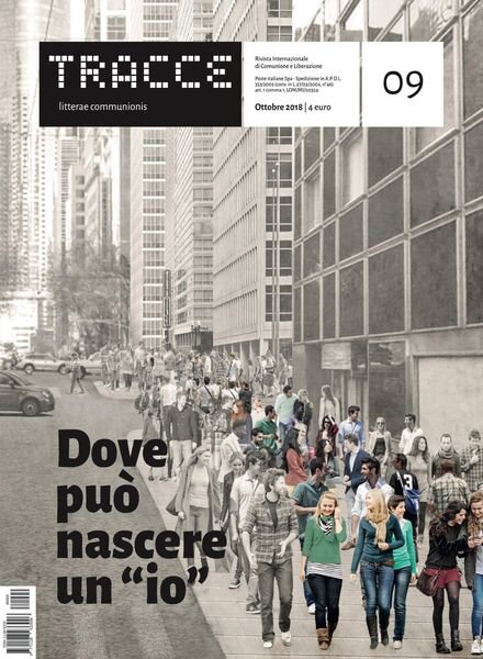 Tracce – Ottobre 2018 Cover