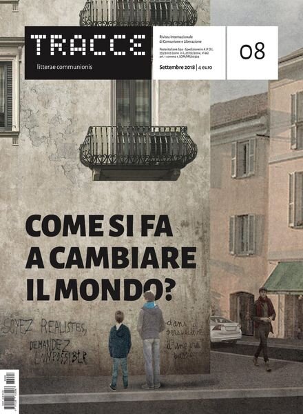 Tracce – Settembre 2018 Cover