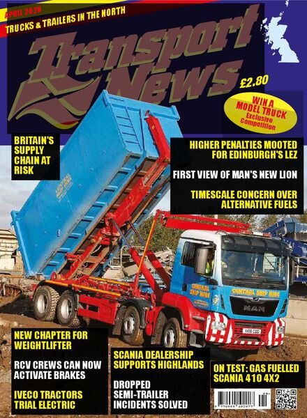 Transport News – April 2020 Cover
