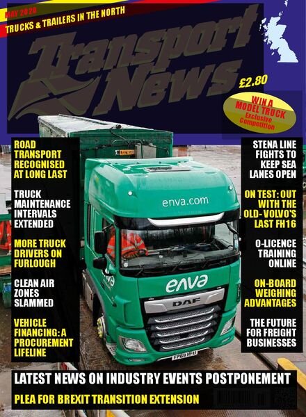 Transport News – May 2020 Cover