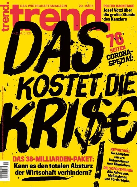 trend – 20 Marz 2020 Cover