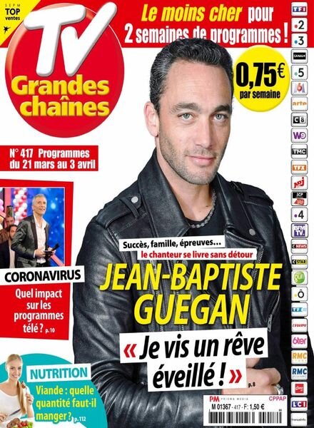 TV Grandes chaines – 21 Mars 2020 Cover