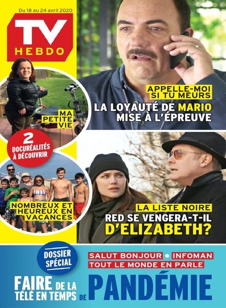 TV Hebdo – 18 avril 2020 Cover