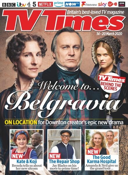 TV Times – 14 March 2020 Cover