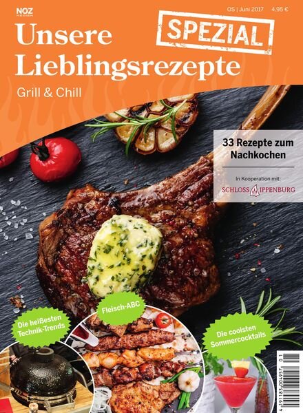 Unsere Lieblingsrezepte – Juni 2017 Cover