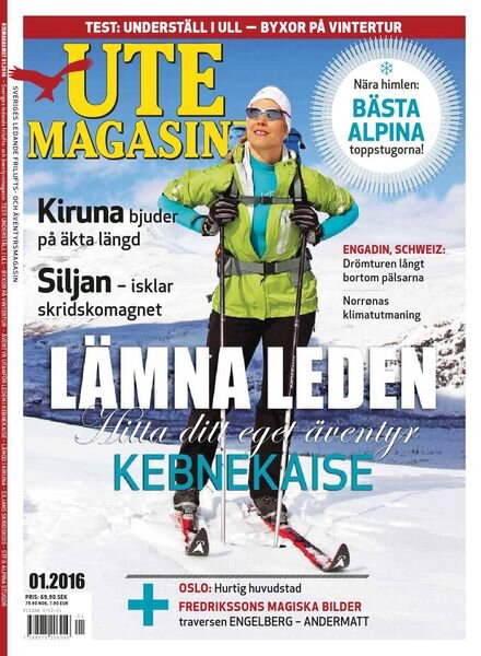 Utemagasinet – februari 2016 Cover