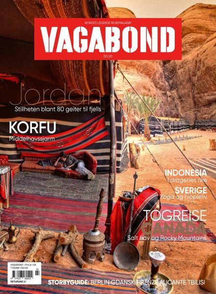 Vagabond – april 2020 Cover