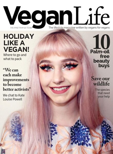 Vegan Life – Issue 52 – July 2019 Cover