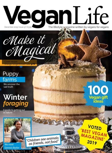 Vegan Life – Issue 57 – December 2019 Cover