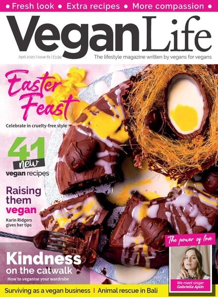 Vegan Life – Issue 61 – April 2020 Cover