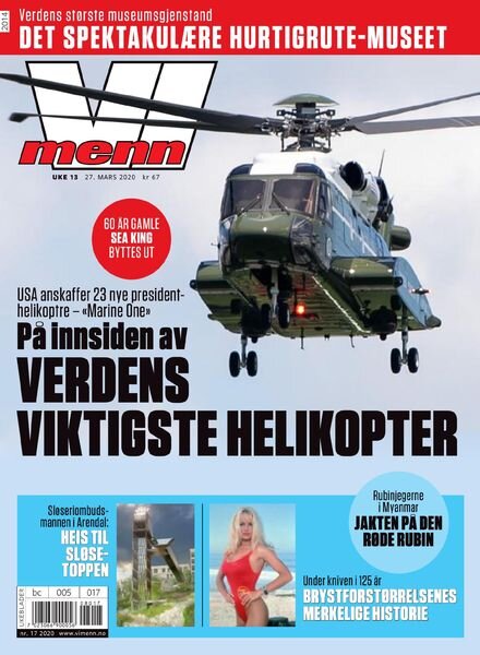 Vi Menn – 27 mars 2020 Cover
