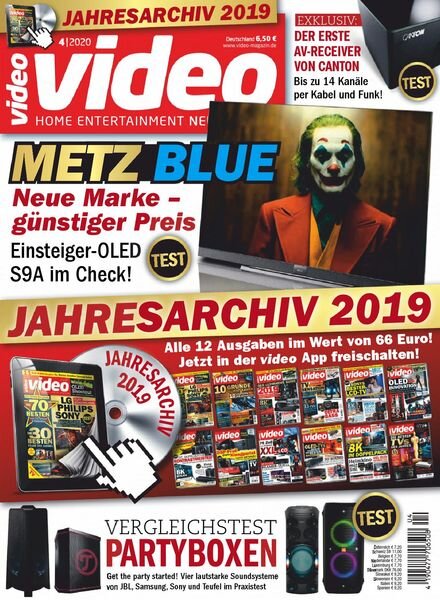 Video – April 2020 Cover
