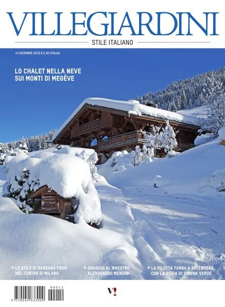 VilleGiardini – Dicembre 2019 Cover