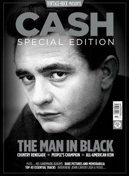 Vintage Rock Presents – Jonny Cash – December 2017 Cover