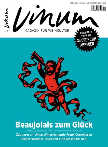 Vinum – April 2020 Cover