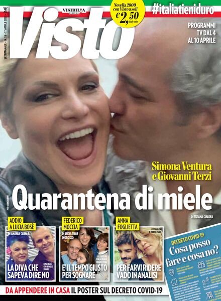 Visto – 1 Aprile 2020 Cover