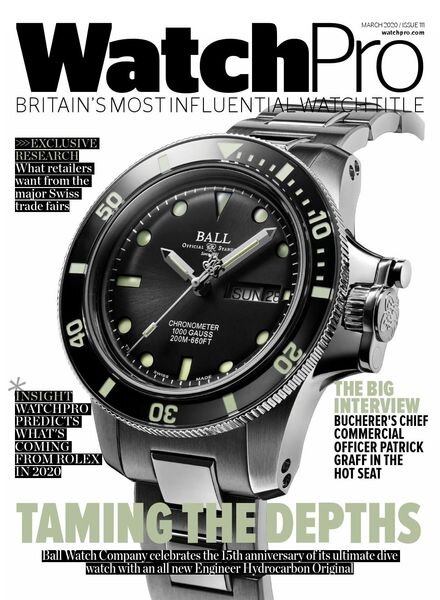 WatchPro – March 2020 Cover