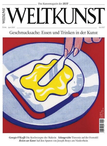 Weltkunst – April 2020 Cover