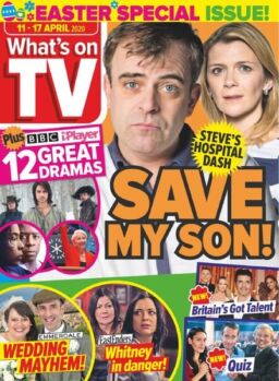 What’s on TV – 11 April 2020