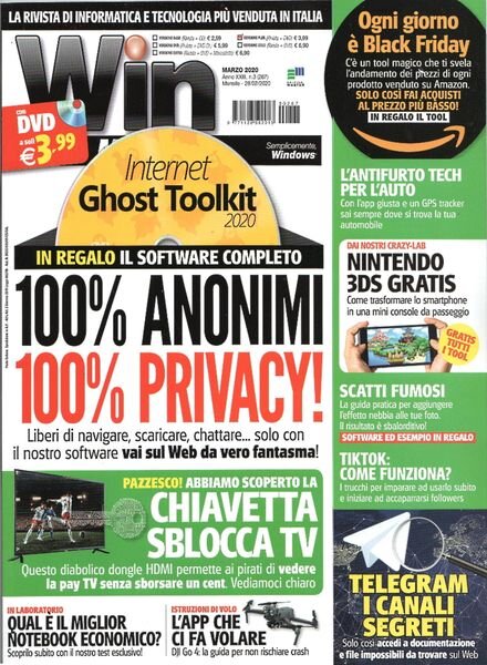 Win Magazine – Marzo 2020 Cover