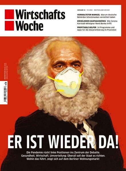 Wirtschaftswoche – 9 April 2020 Cover