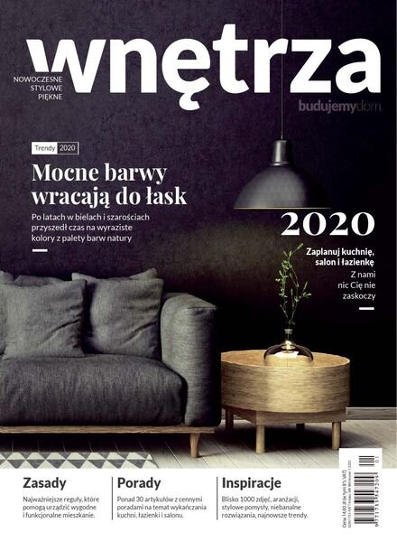 Wnetrza – Nr.1 2020 Cover