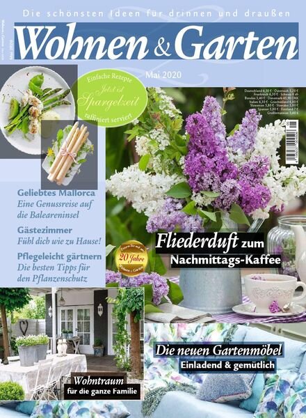 Wohnen & Garten – Mai 2020 Cover