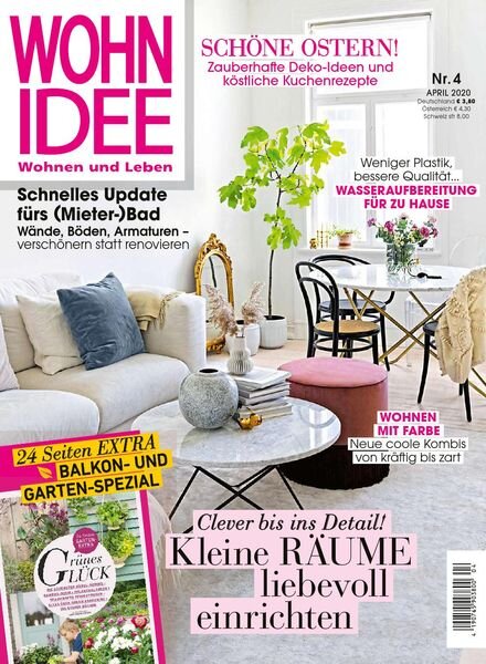 Wohnidee – April 2020 Cover