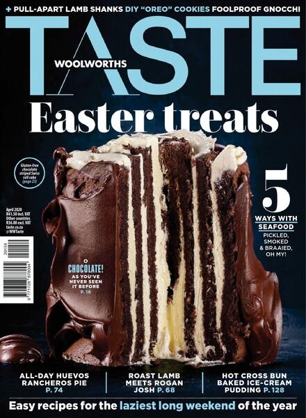 Woolworths Taste – April 2020 Cover