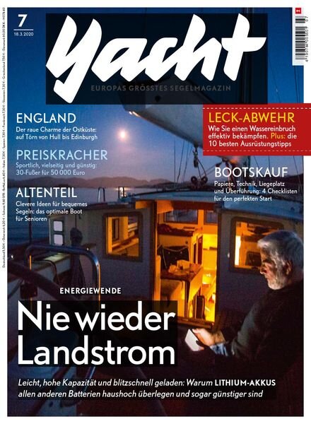 Yacht Germany – 18 Marz 2020 Cover